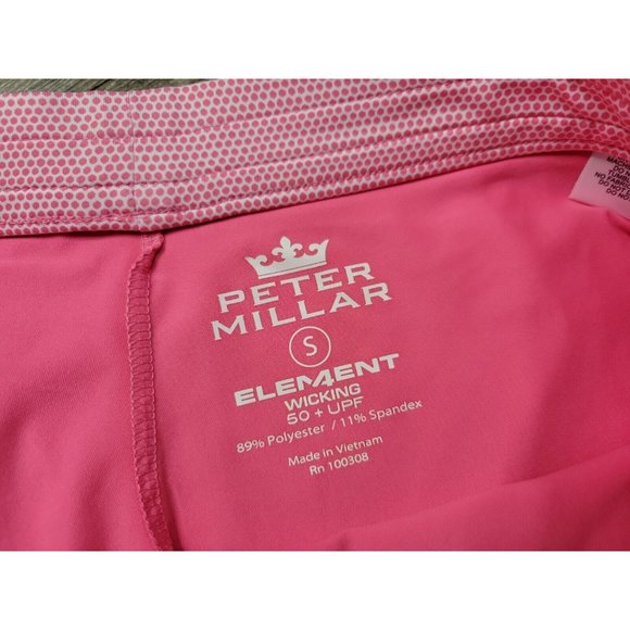 NEW Peter Millar Element S Polka Dot Tennis Golf Skirt Skort Wicking UPF 50+ - Picture 4 of 8